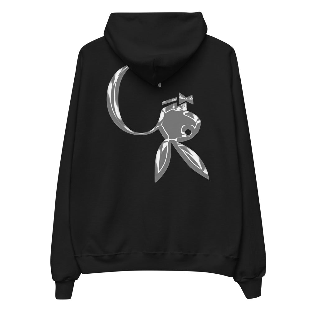 Black Chrome Hoodie – WEARYOURCROWN